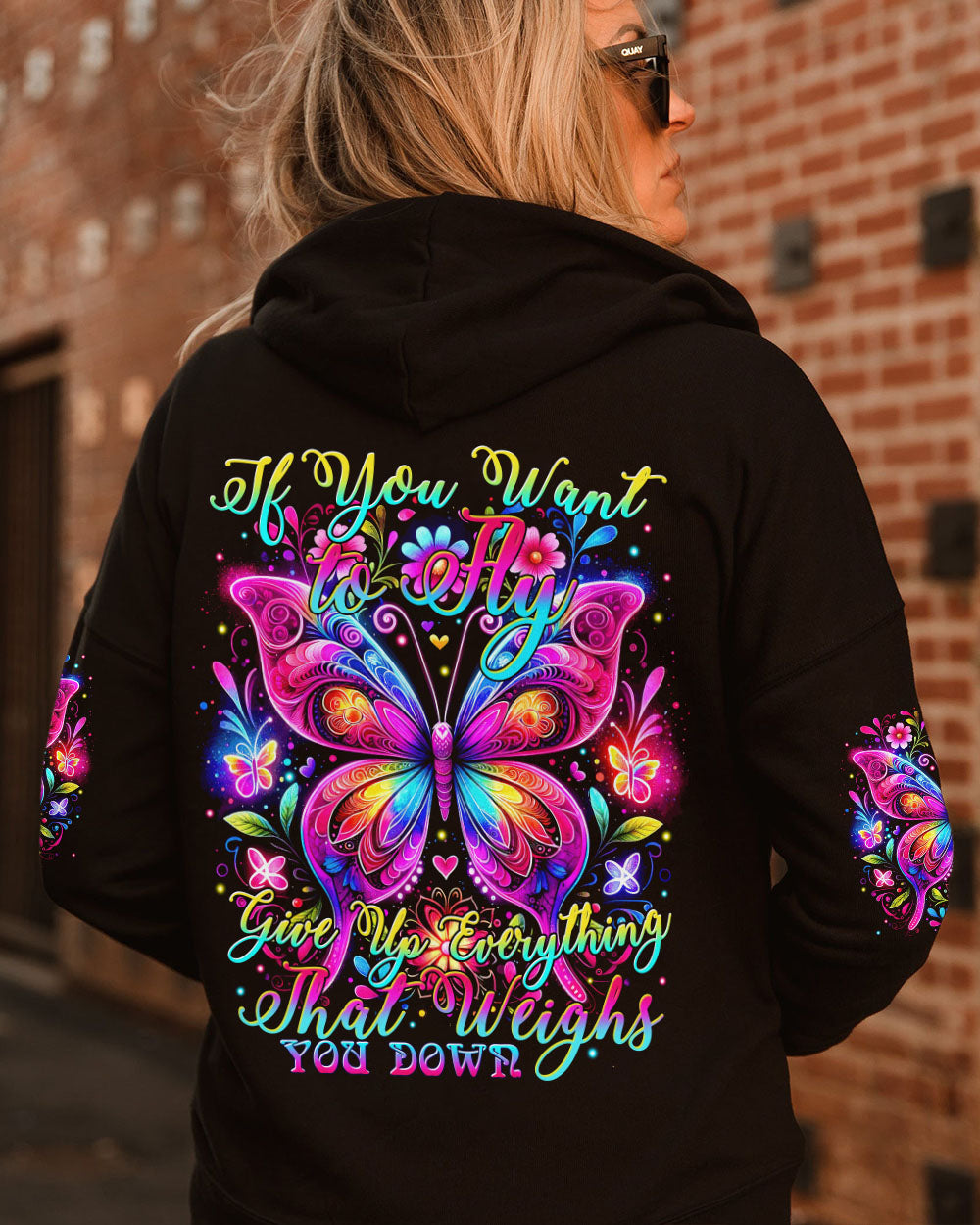 IF YOU WANT TO FLY BUTTERFLY ALL OVER PRINT - TYTM2612231