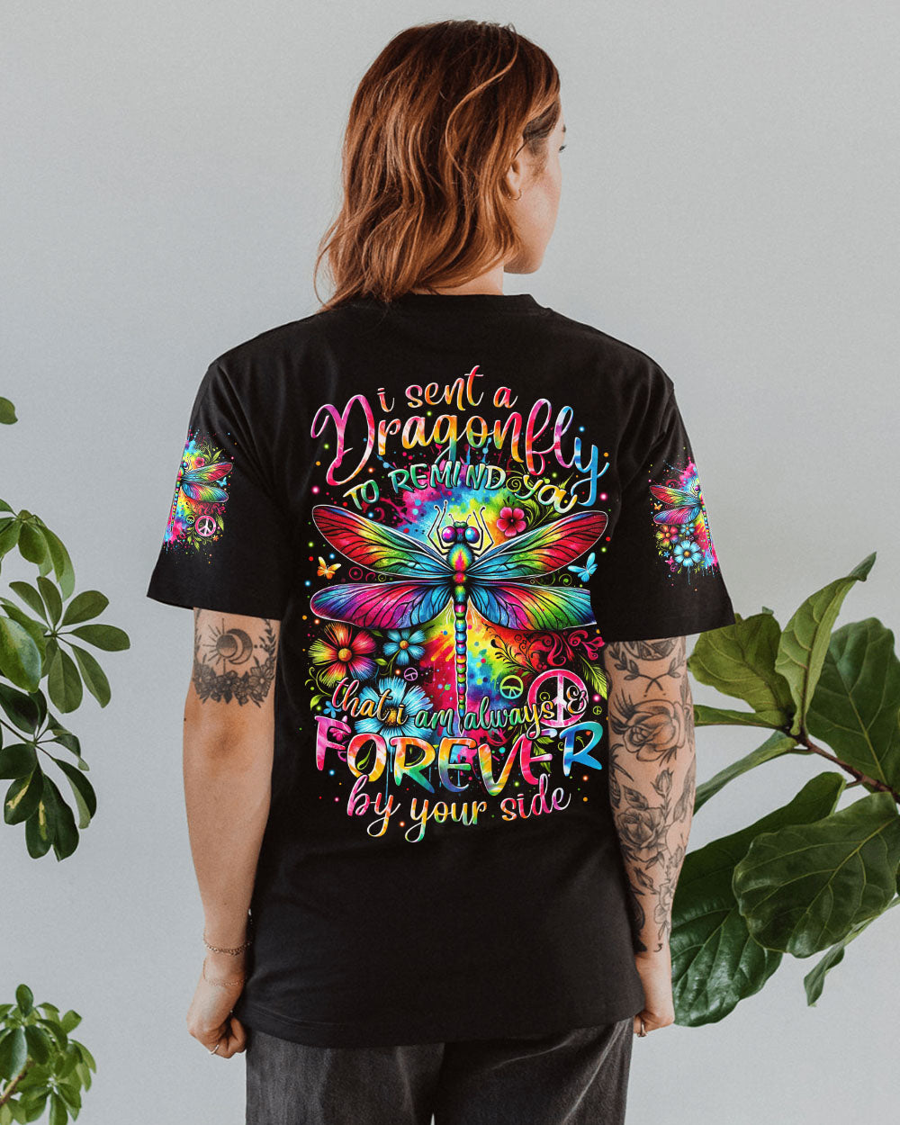 SENT A DRAGONFFLY ALL OVER PRINT - TYTM2712232