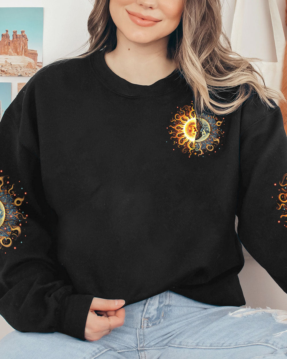 FOLLOW YOUR INNER MOONLIGHT ALL OVER PRINT - TYTM2811234