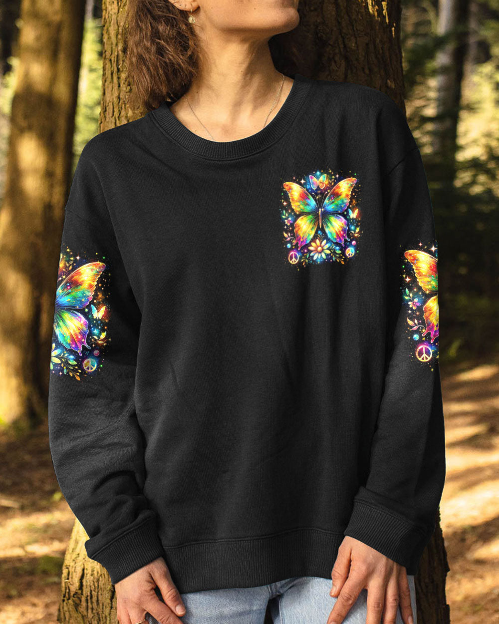 BE KIND TO YOUR MIND BUTTERFLY ALL OVER PRINT - TYTM2901242