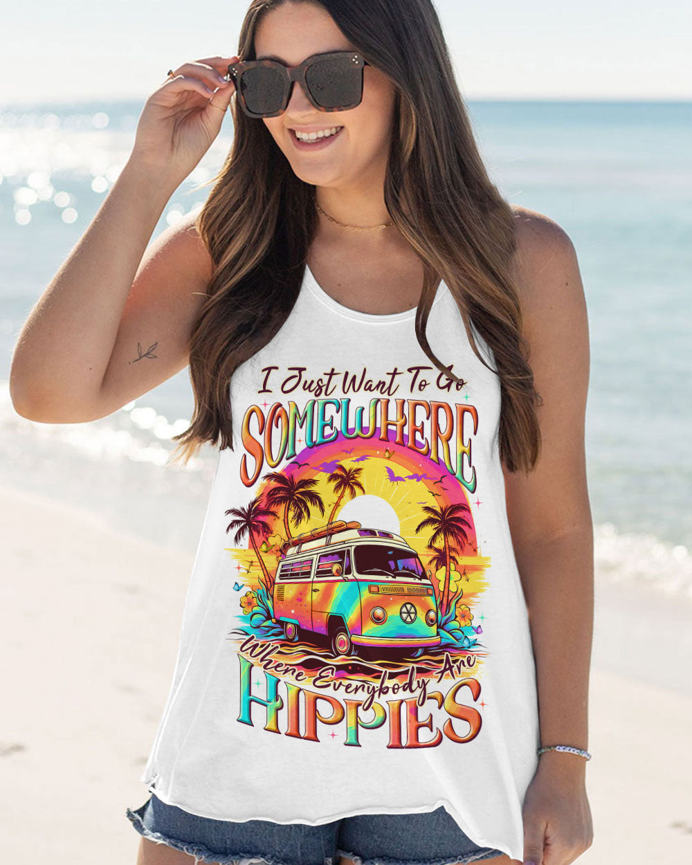 EVERYBODY ARE HIPPIES ALL OVER PRINT - TYTM3005231