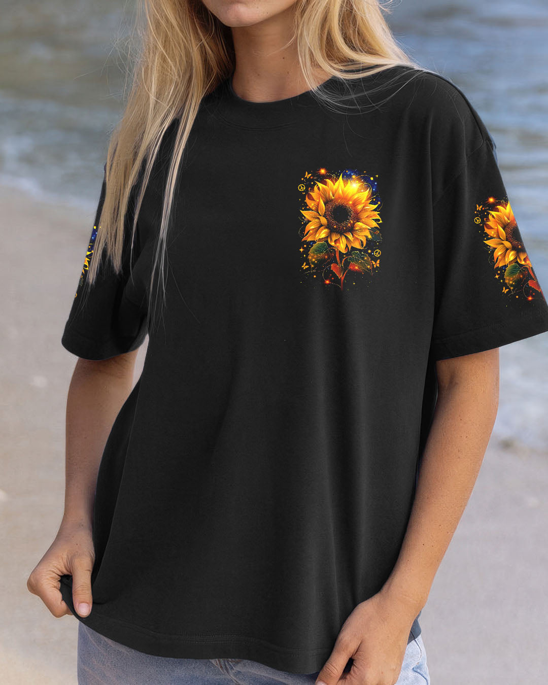 HIPPIE SOUL SUNFLOWER ALL OVER PRINT - TYTM3005251