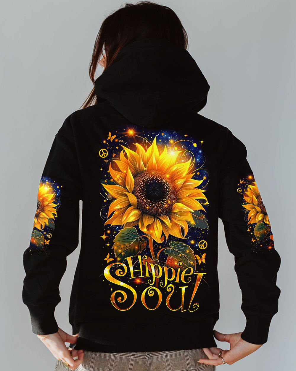 HIPPIE SOUL SUNFLOWER ALL OVER PRINT - TYTM3005251
