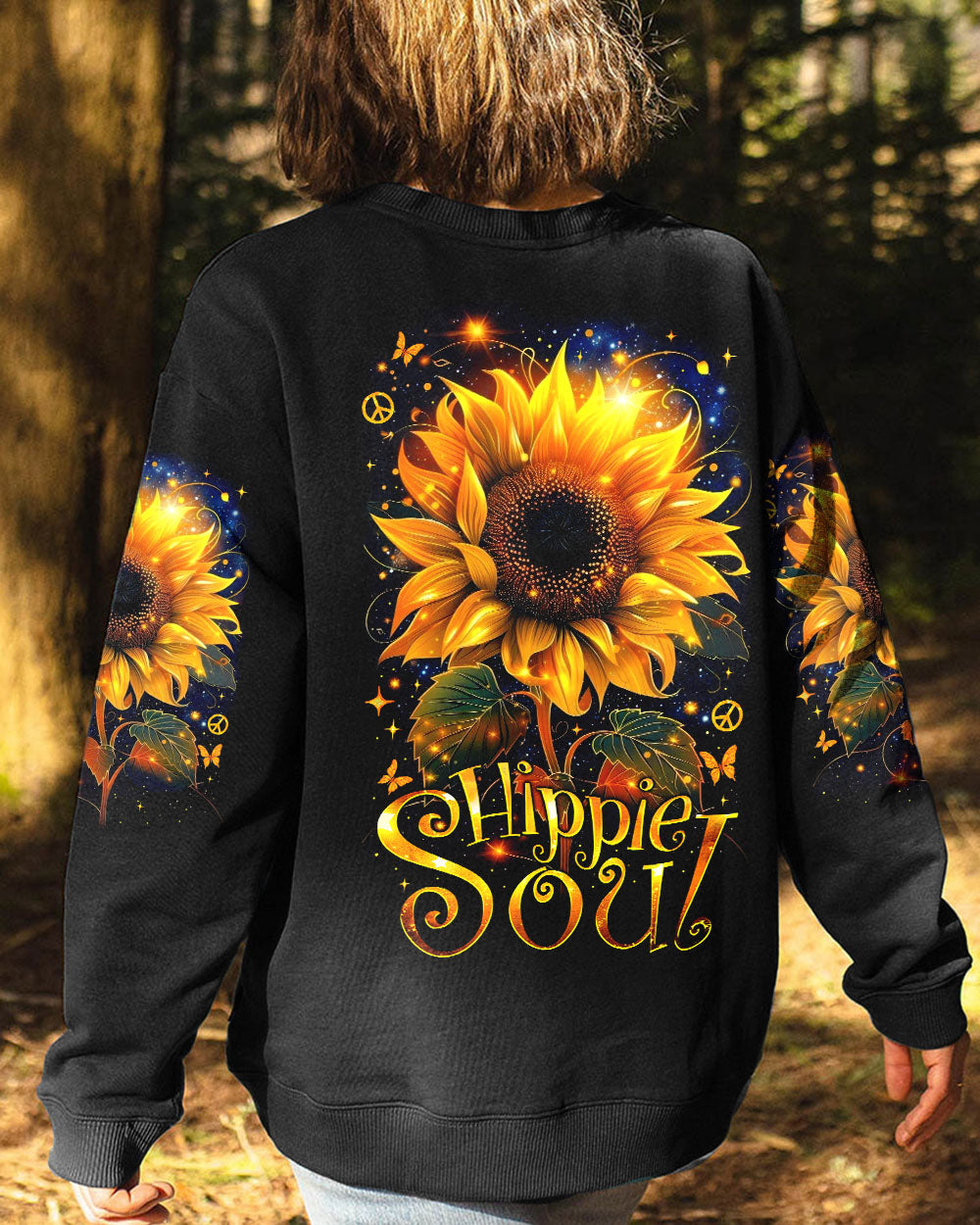 HIPPIE SOUL SUNFLOWER ALL OVER PRINT - TYTM3005251