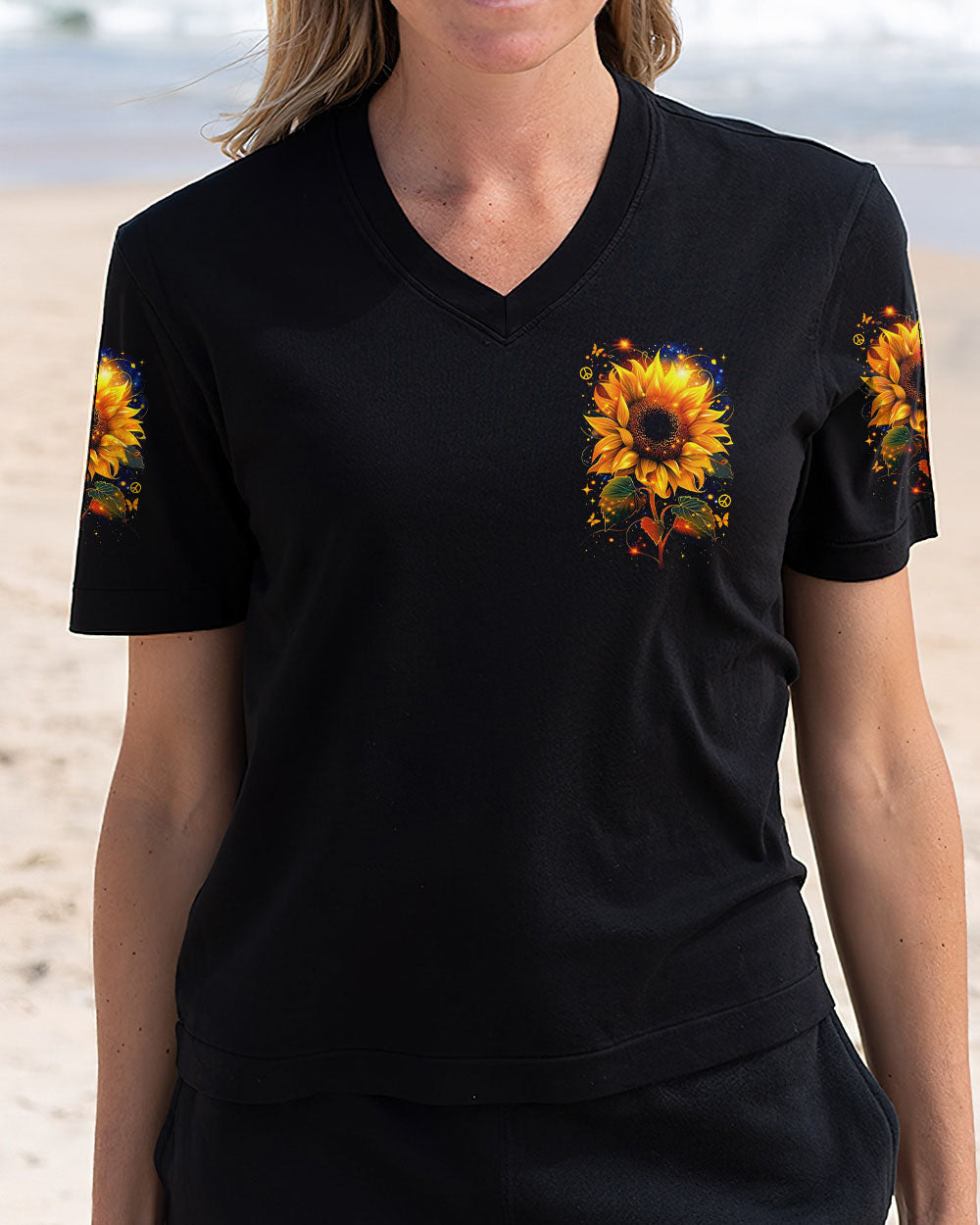 HIPPIE SOUL SUNFLOWER ALL OVER PRINT - TYTM3005251