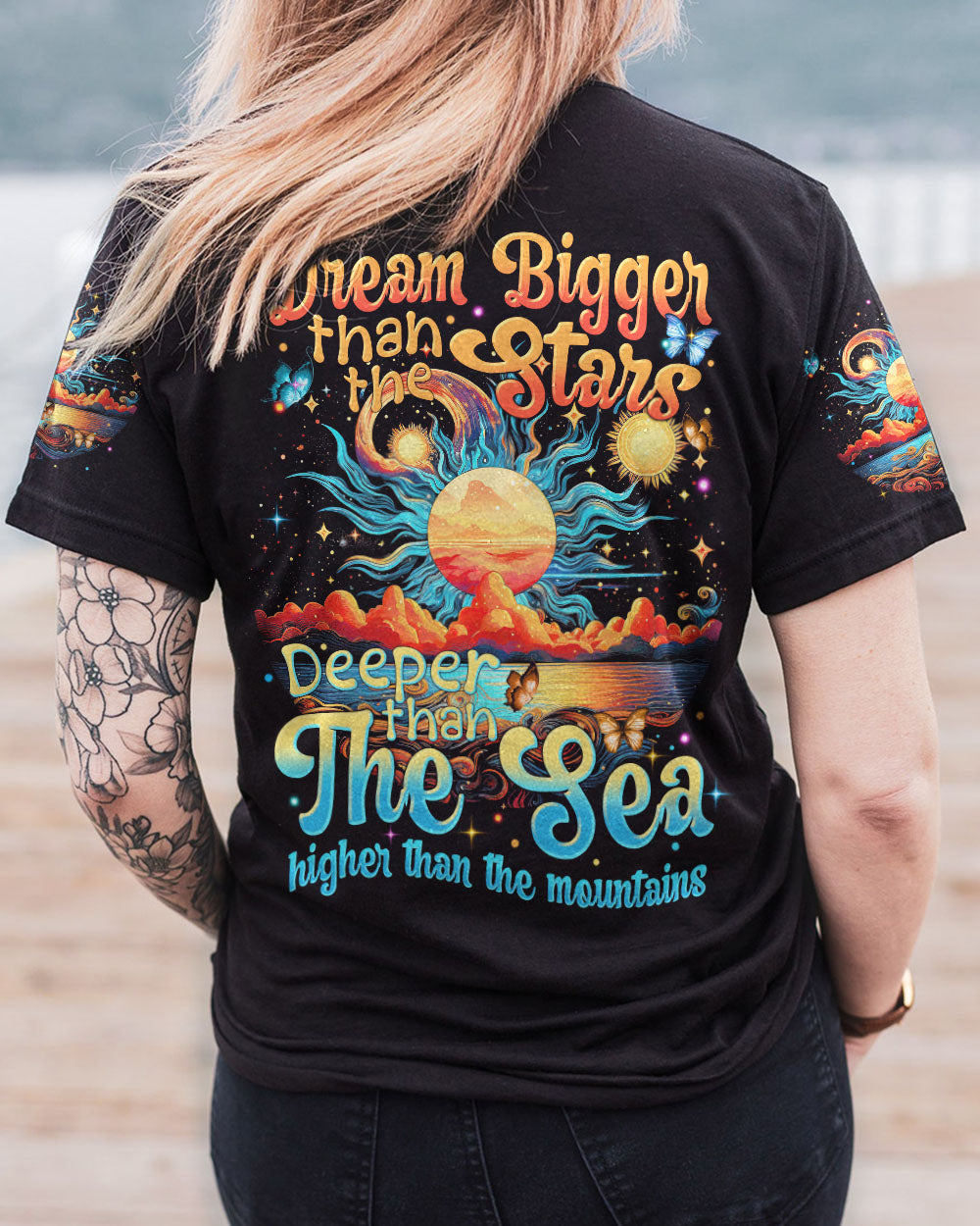 DREAM BIGGER THAN THE STARS ALL OVER PRINT - TYTM3008232
