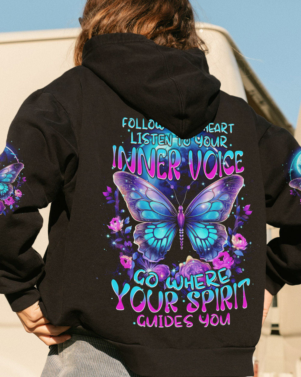 FOLLOW YOUR HEART DRAGONFLY ALL OVER PRINT - TYTM3108232