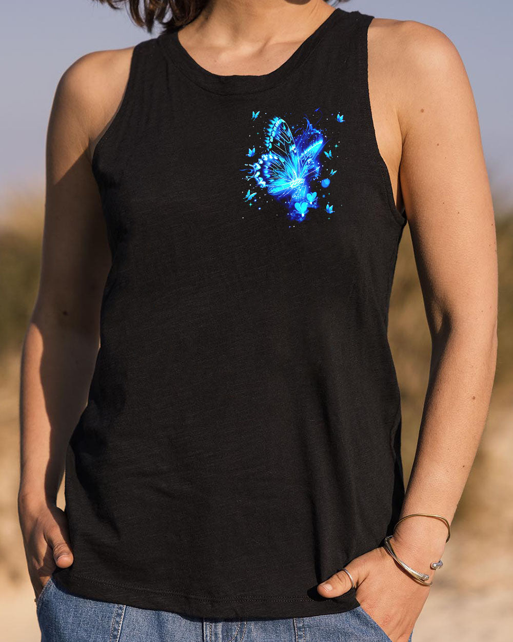 WHISPER WORDS OF WISDOM LET IT BE BUTTERFLY ALL OVER PRINT - TYTM3110242