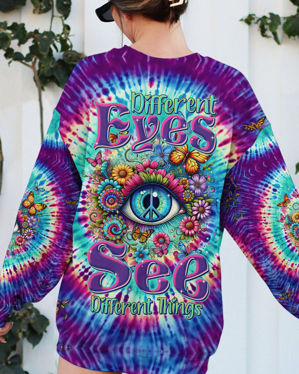 DIFFERENT EYES SEE DIFFERENT THINGS ALL OVER PRINT - TYTM1001241