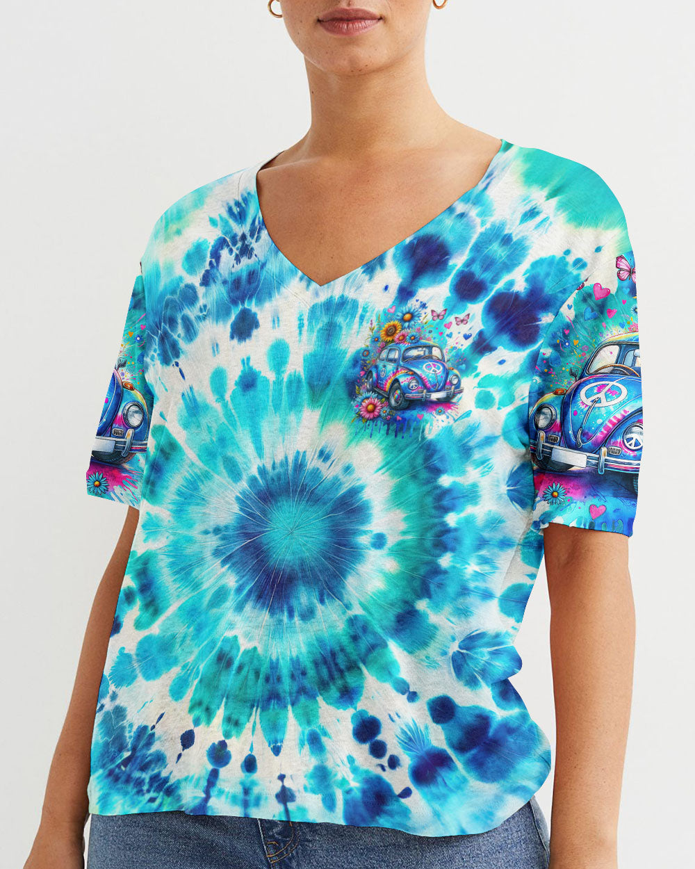 RUNNING AGAINST THE WIND TIE DYE ALL OVER PRINT - TY1901241