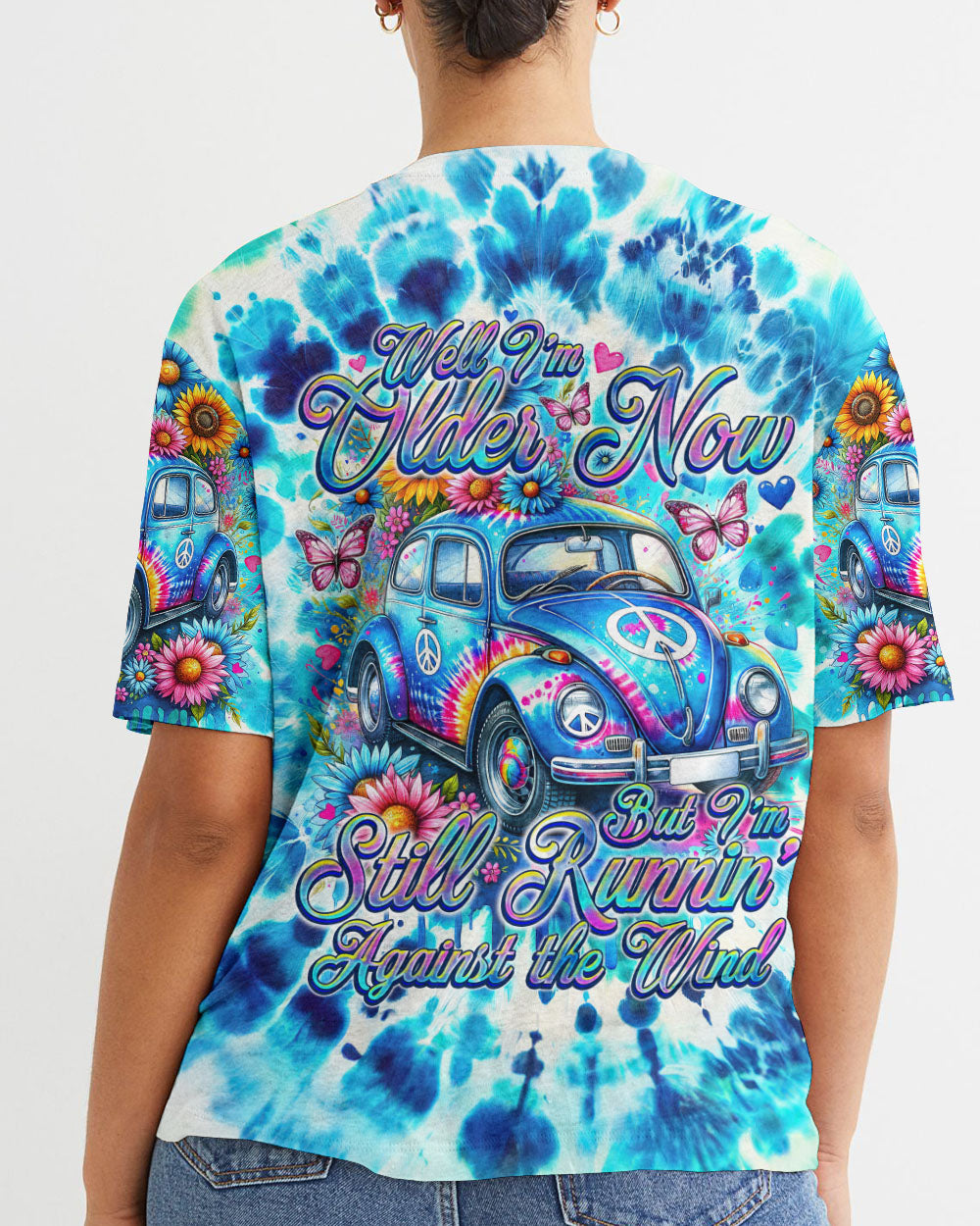 RUNNING AGAINST THE WIND TIE DYE ALL OVER PRINT - TY1901241
