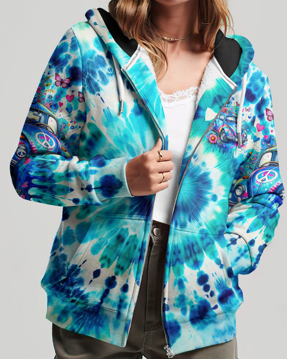 RUNNING AGAINST THE WIND TIE DYE ALL OVER PRINT - TY1901241