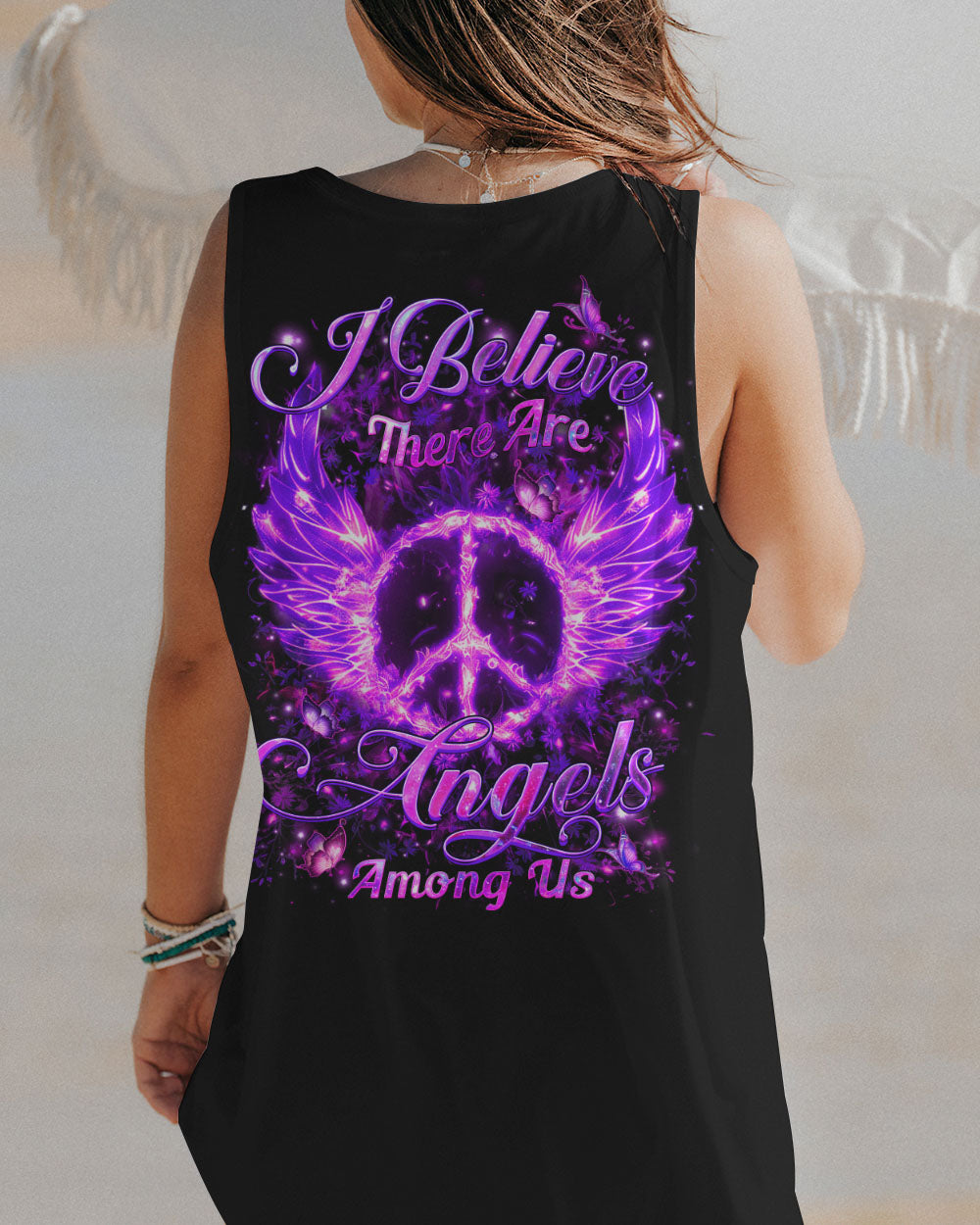I BELIEVE THERE ARE ANGELS AMONG US ALL OVER PRINT - YHHN1608243