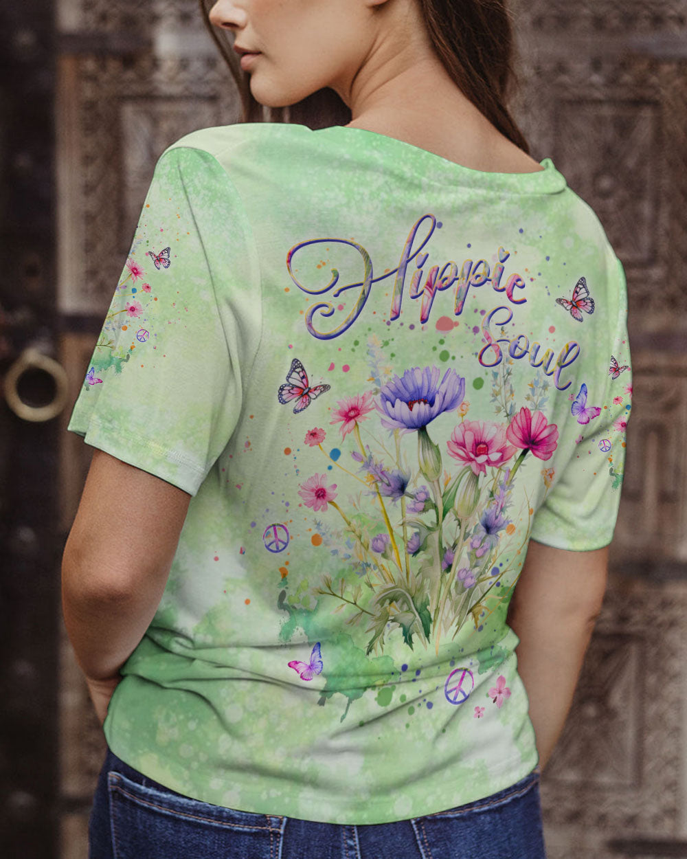 HIPPIE SOUL WILD FLOWERS ALL OVER PRINT - YHKD2911232