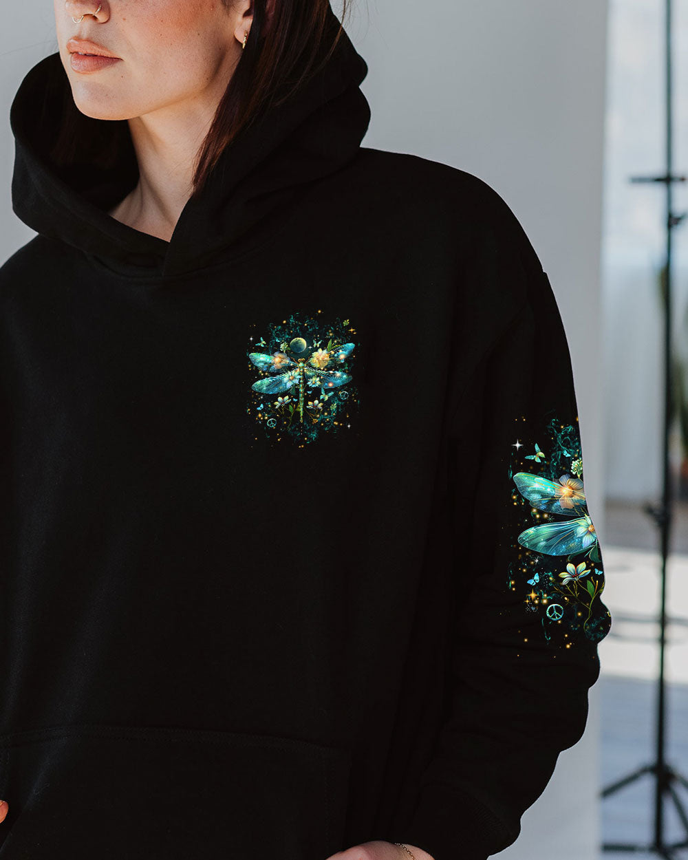 ONCE YOU BECOME FEARLESS DRAGONFLY ALL OVER PRINT - YHDU0104243
