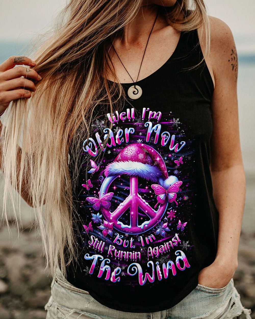 RUNNING AGAINST THE WIND CHRISTMAS ALL OVER PRINT - YHDU0111243