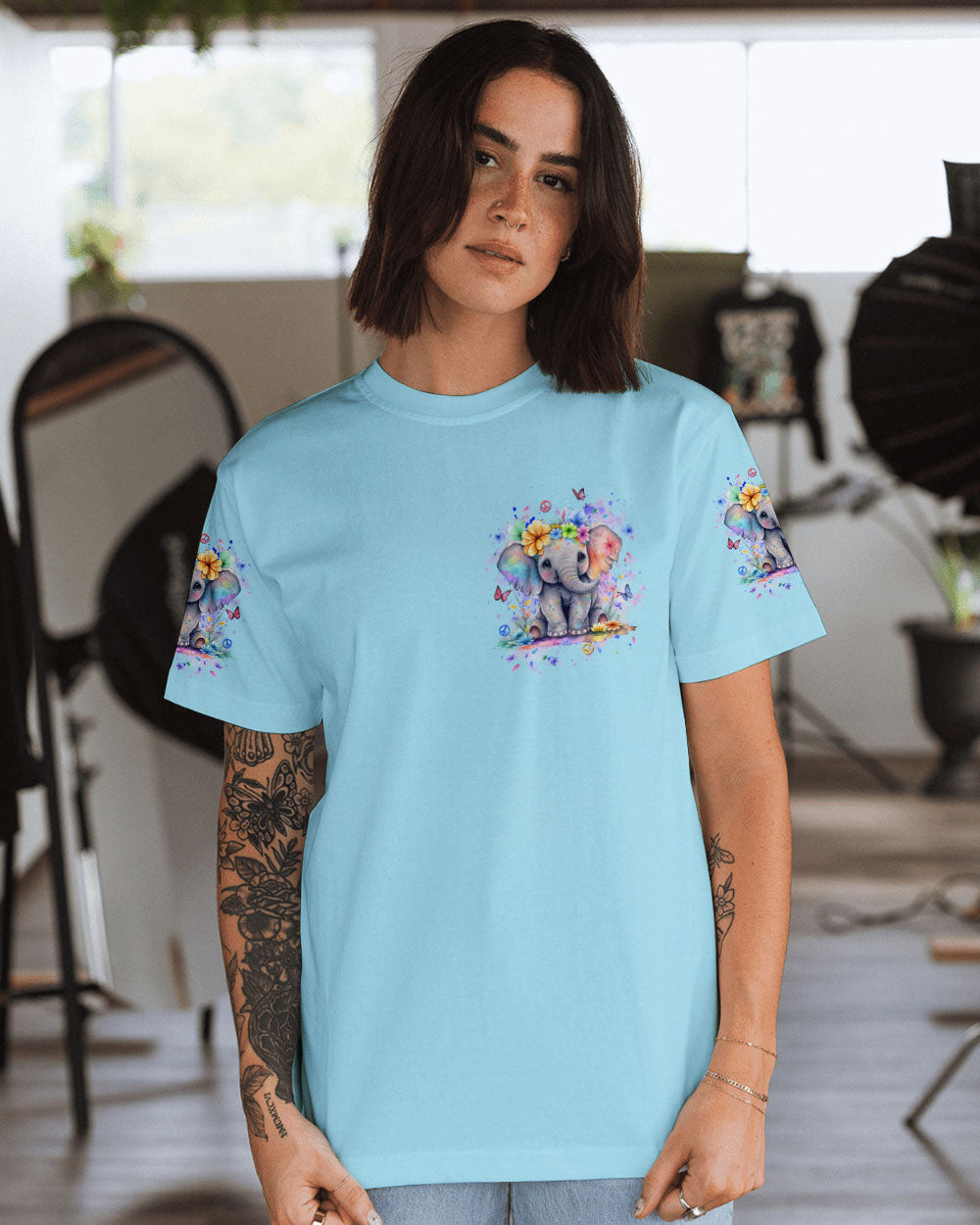 BE KIND ELEPHANT ALL OVER PRINT - YHDU0208242