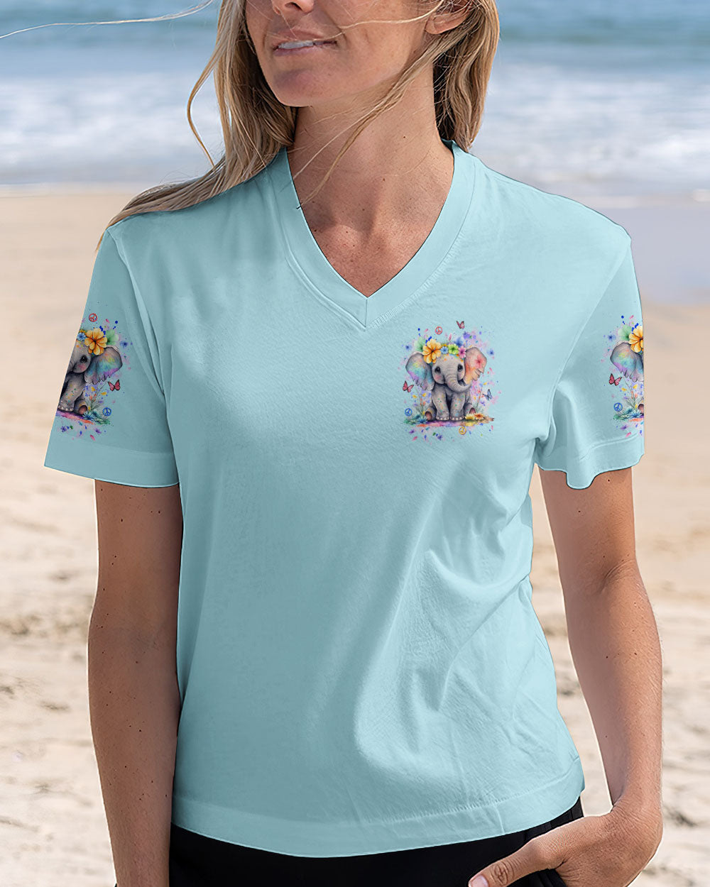 BE KIND ELEPHANT ALL OVER PRINT - YHDU0208242