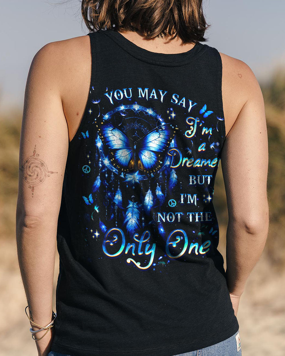 YOU MAY SAY I'M A DREAMER ALL OVER PRINT - YHDU0303253