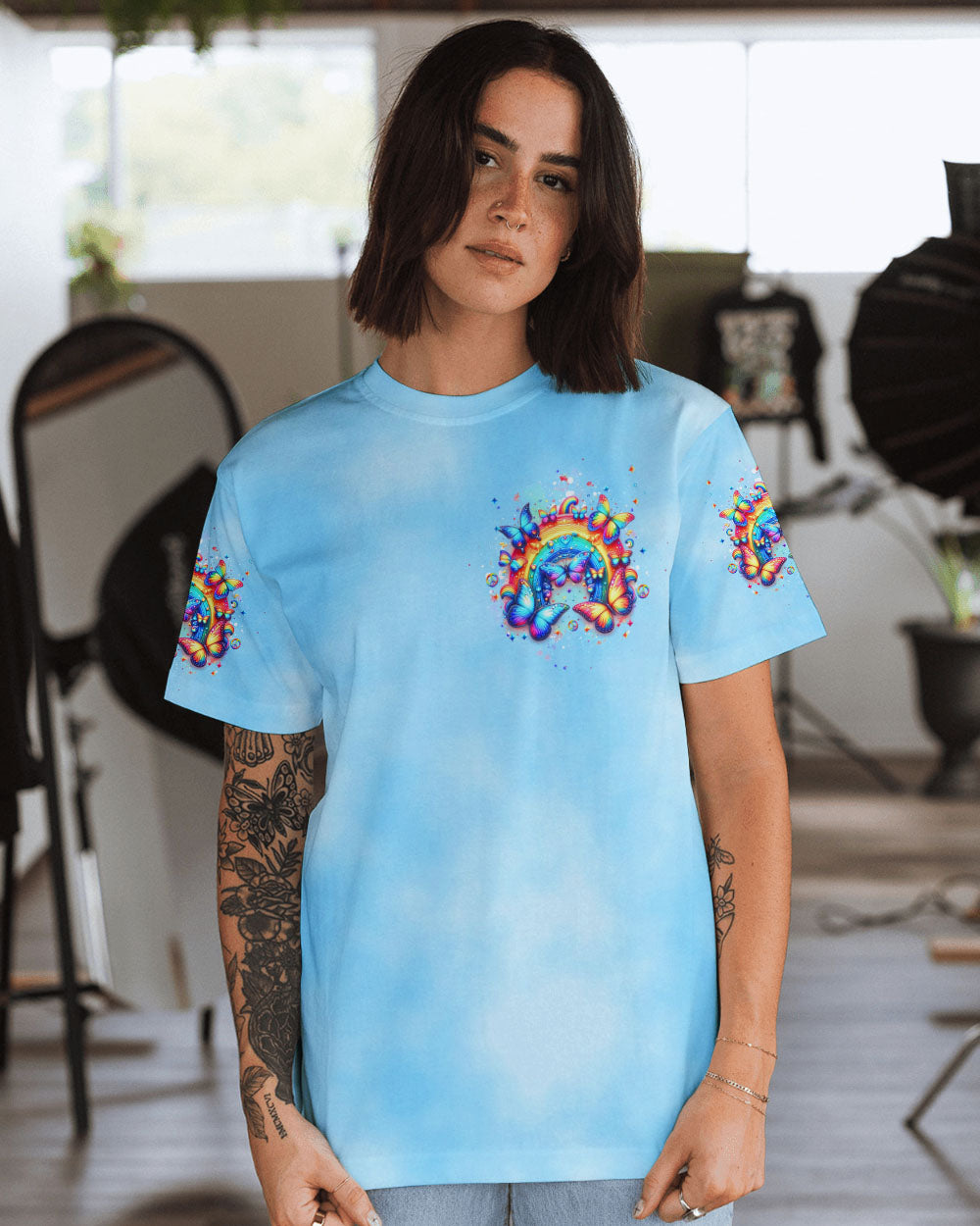 BE A RAINBOW IN SOMEONE ELSE'S CLOUD ALL OVER PRINT - YHDU0304242