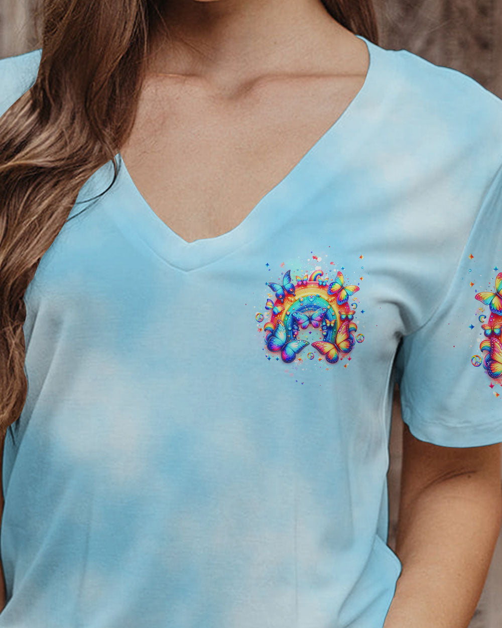 BE A RAINBOW IN SOMEONE ELSE'S CLOUD ALL OVER PRINT - YHDU0304242