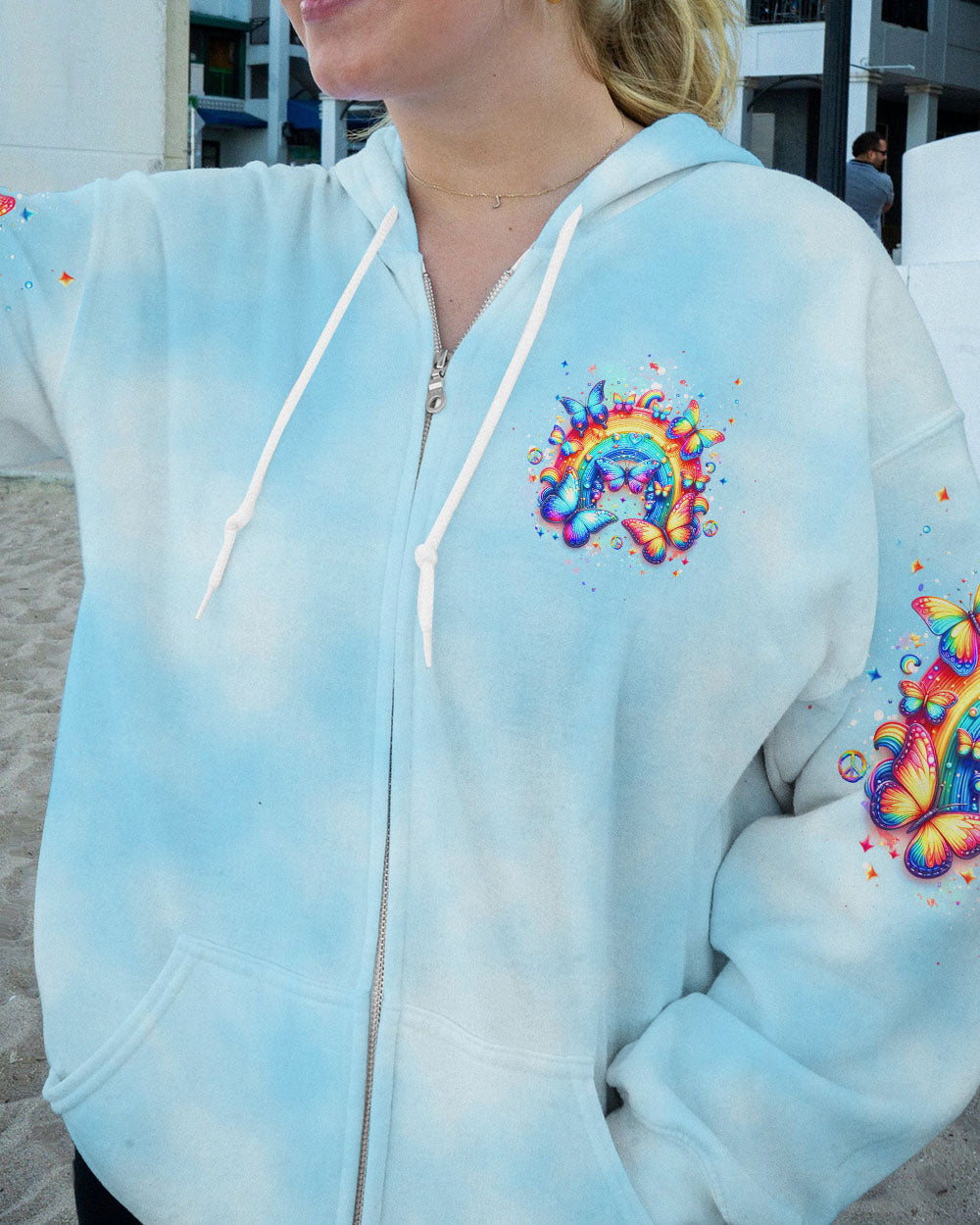 BE A RAINBOW IN SOMEONE ELSE'S CLOUD ALL OVER PRINT - YHDU0304242