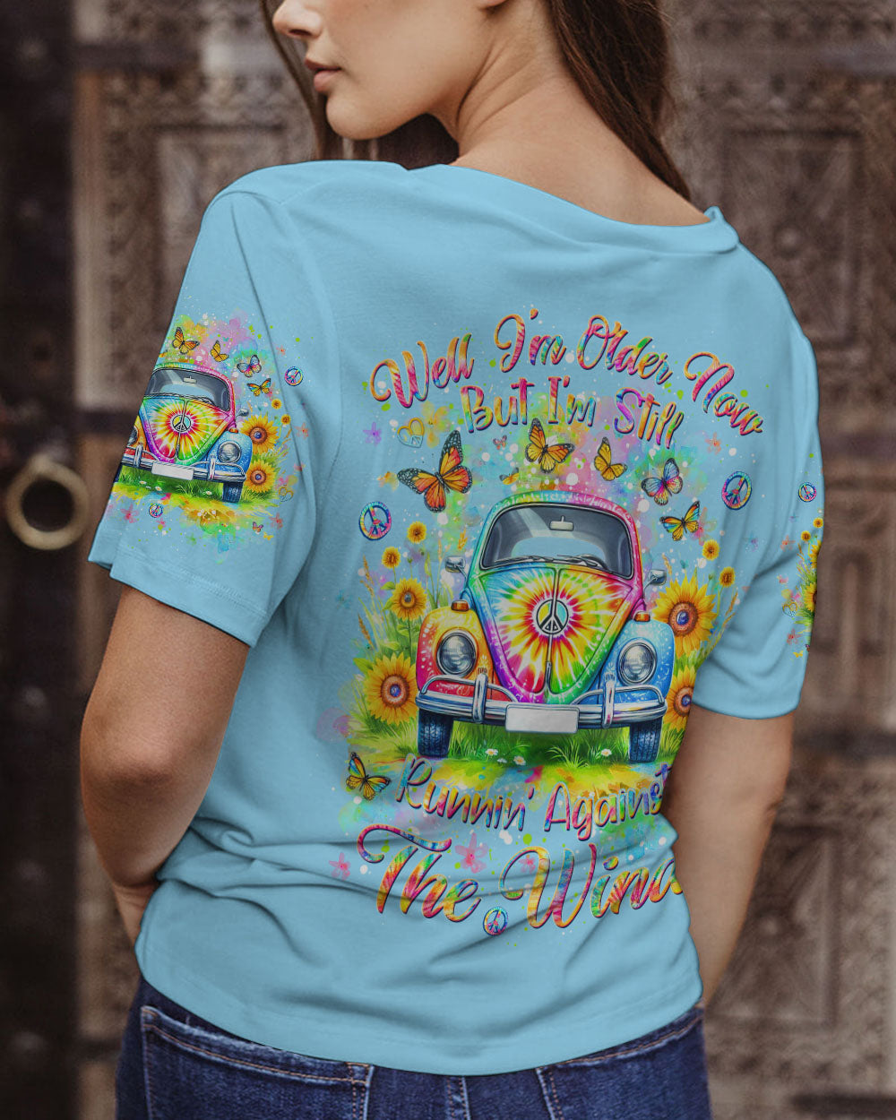 RUNNING AGAINST THE WIND ALL OVER PRINT - YHDU0306242