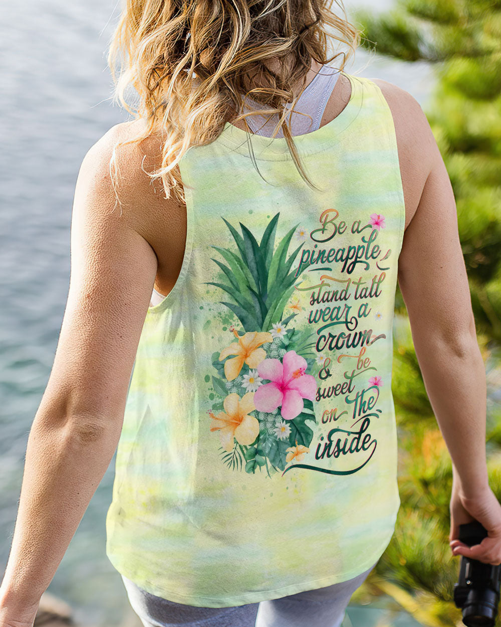 BE A PINEAPPLE ALL OVER PRINT - YHDU0307231