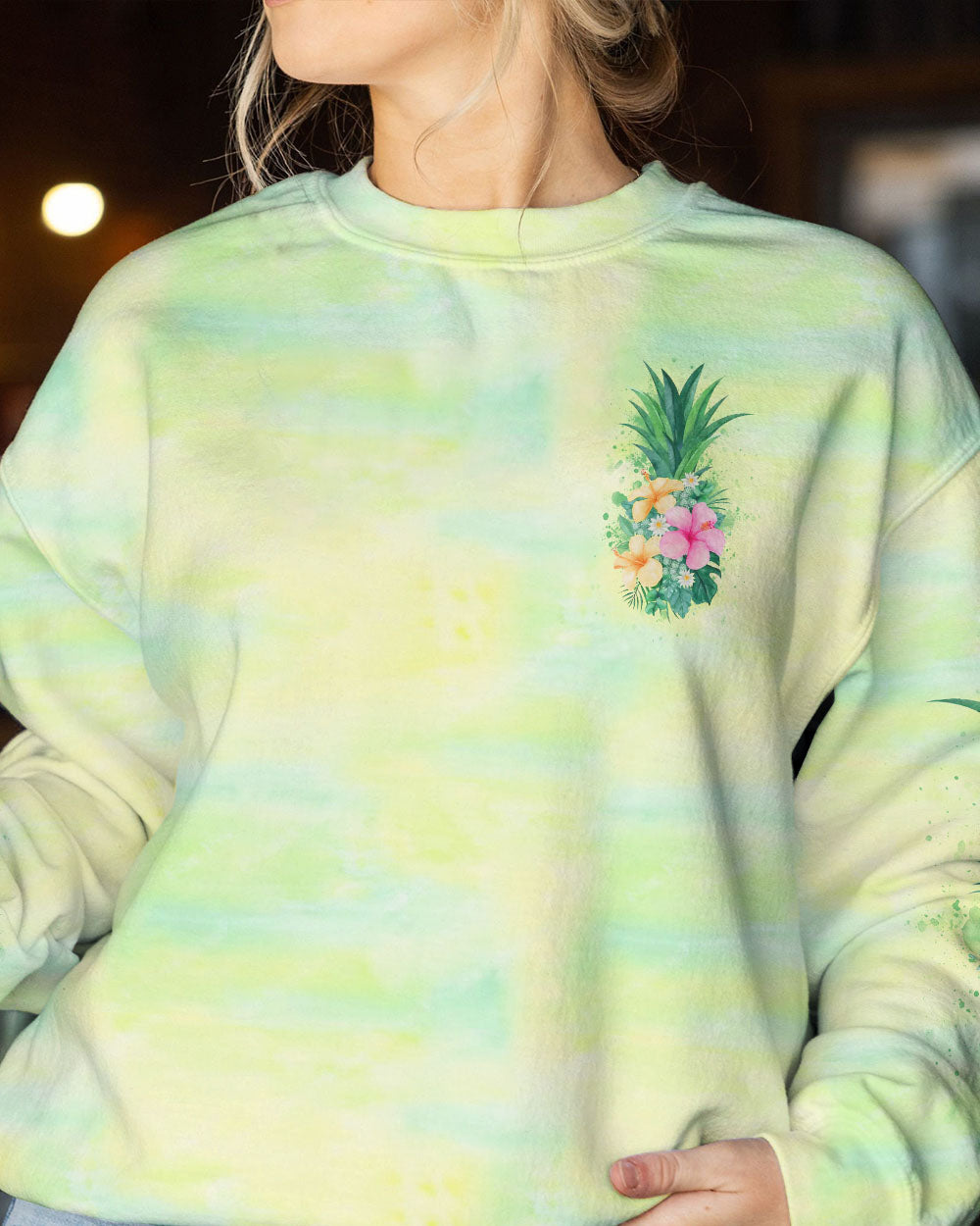 BE A PINEAPPLE ALL OVER PRINT - YHDU0307231