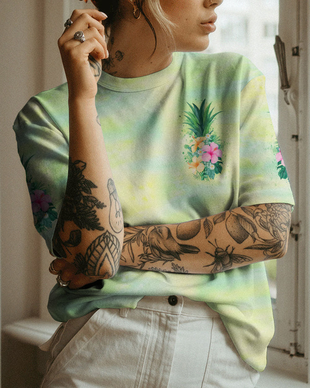 BE A PINEAPPLE ALL OVER PRINT - YHDU0307231