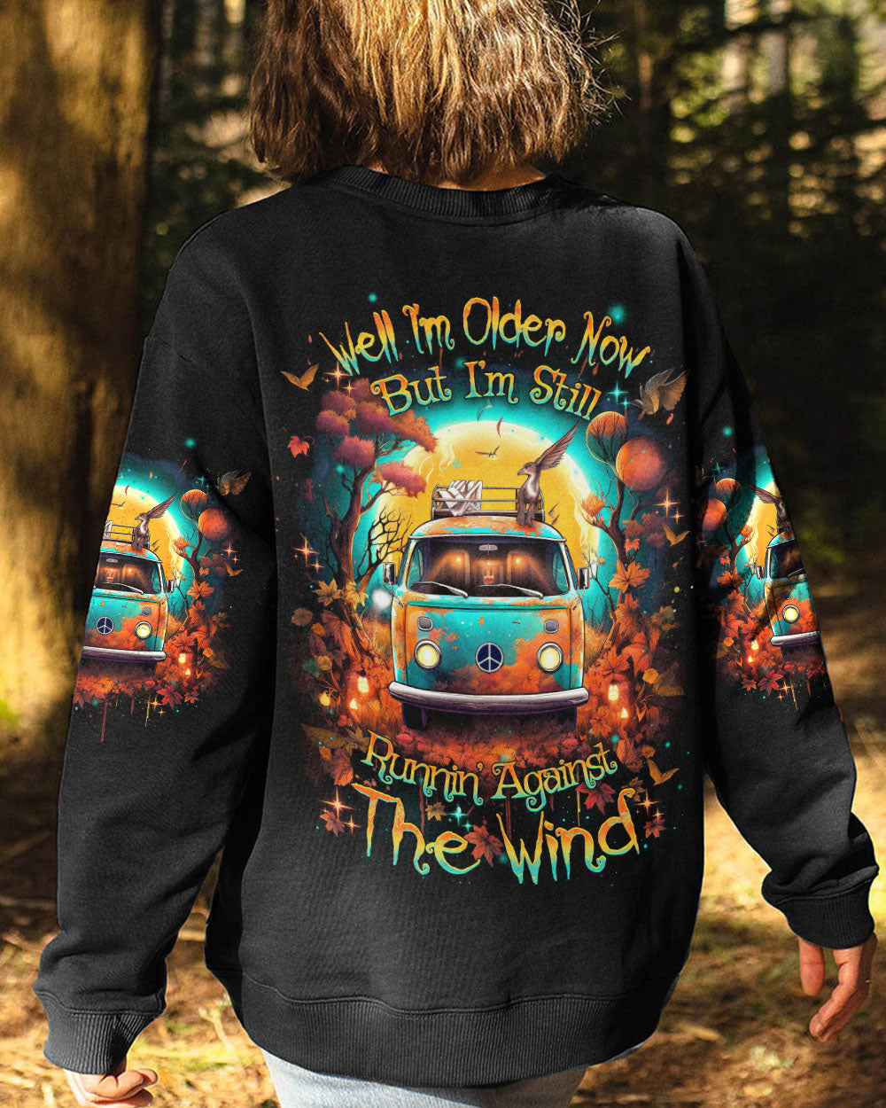 RUNNING AGAINST THE WIND ALL OVER PRINT - YHDU0308231