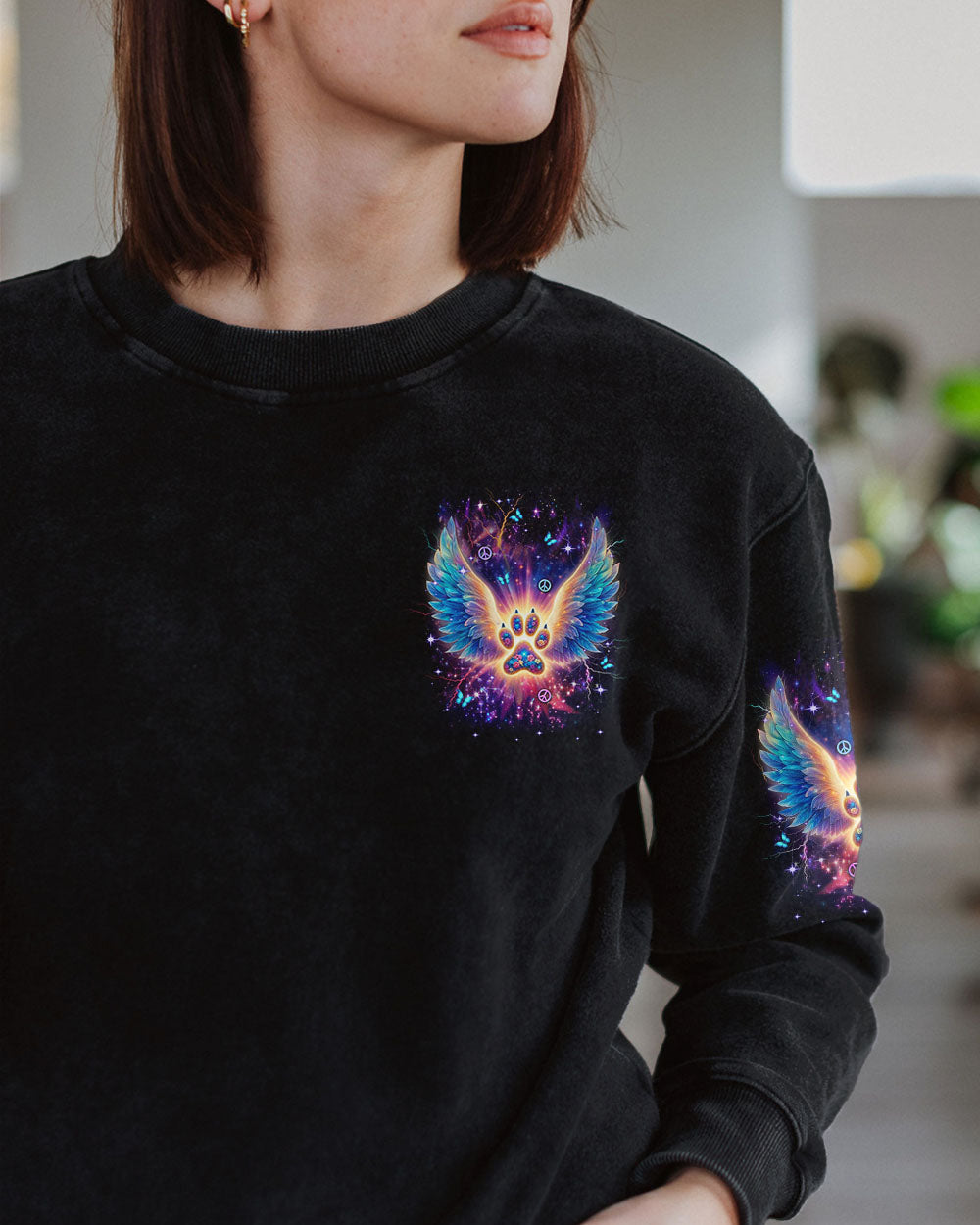 MY ANGEL HAS PAWS ALL OVER PRINT - YHDU0409241