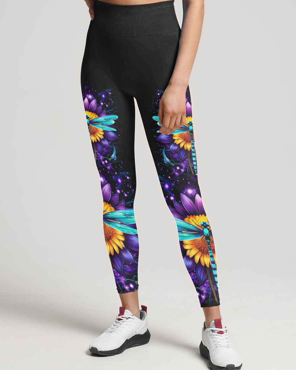 SHE IS LIFE ITSELF WILD AND FREE DRAGONFLY ALL OVER PRINT - YHDU0410233