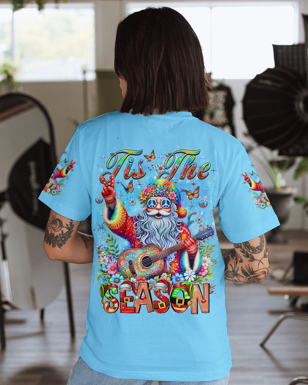 TIS THE SEASON CHRISTMAS ALL OVER PRINT - YHDU0411243