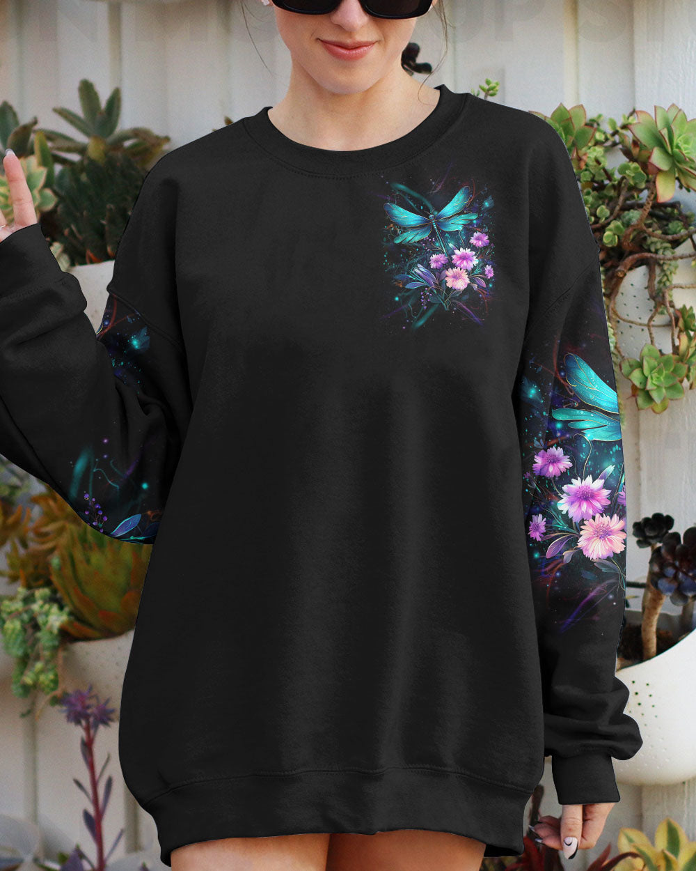 GO WHERE YOUR SPIRIT GUIDES YOU DRAGONFLY ALL OVER PRINT - YHDU0510232