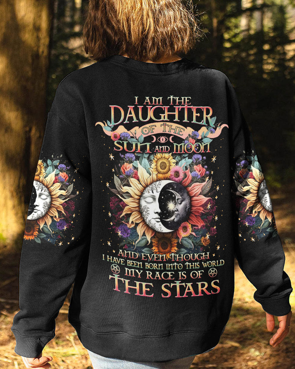 I AM THE DAUGHTER OF THE SUN AND MOON ALL OVER PRINT - YHDU0606231