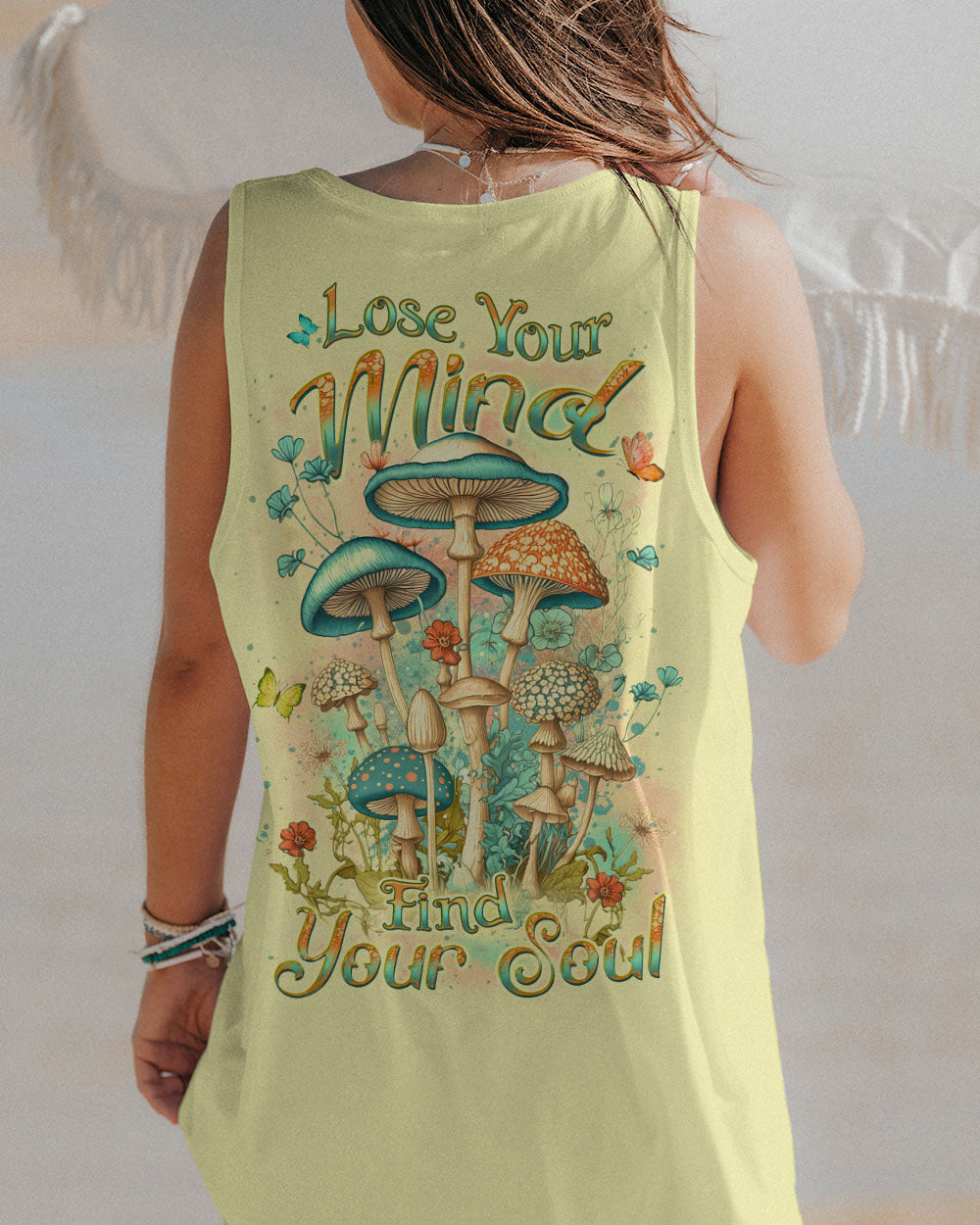 LOSE YOUR MIND FIND YOUR SOUL MUSHROOM ALL OVER PRINT - YHDU0610232