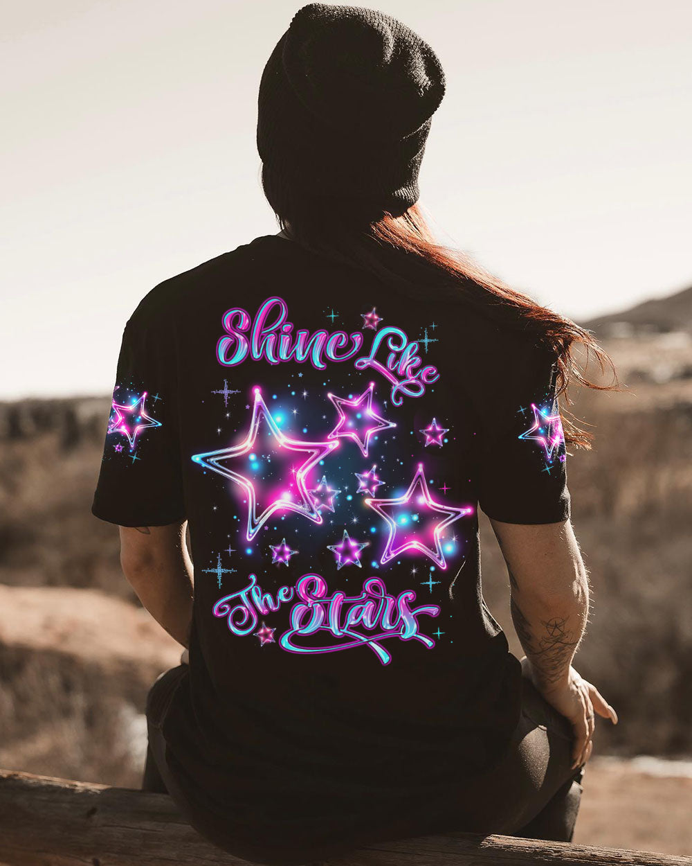 SHINE LIKE THE STARS ALL OVER PRINT - YHDU0707231