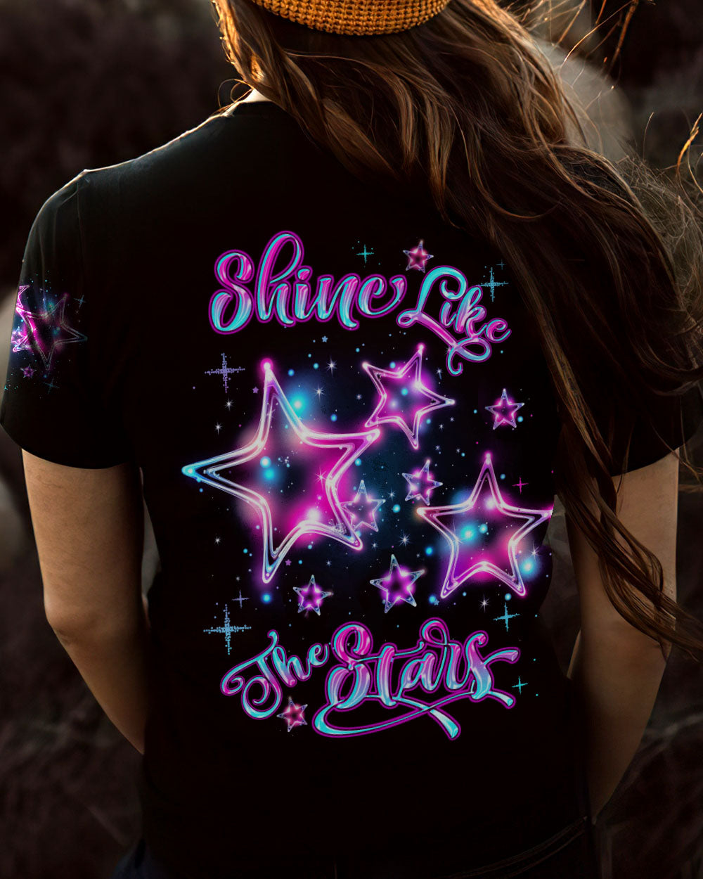 SHINE LIKE THE STARS ALL OVER PRINT - YHDU0707231