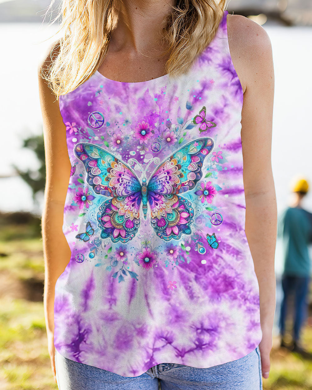 WHISPER WORDS OF WISDOM BUTTERFLY ALL OVER PRINT - YHDU0712231