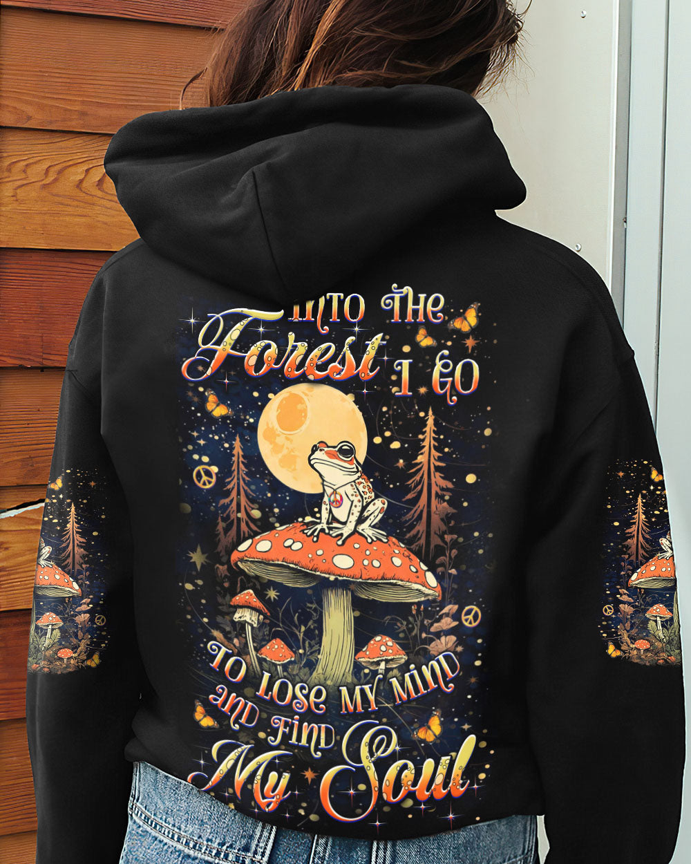 INTO THE FOREST MUSHROOM ALL OVER PRINT - YHDU0801253