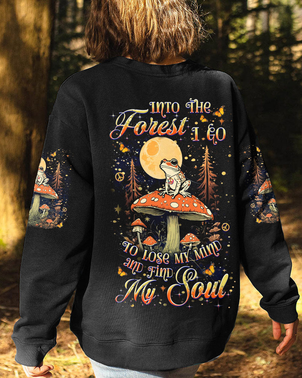 INTO THE FOREST MUSHROOM ALL OVER PRINT - YHDU0801253