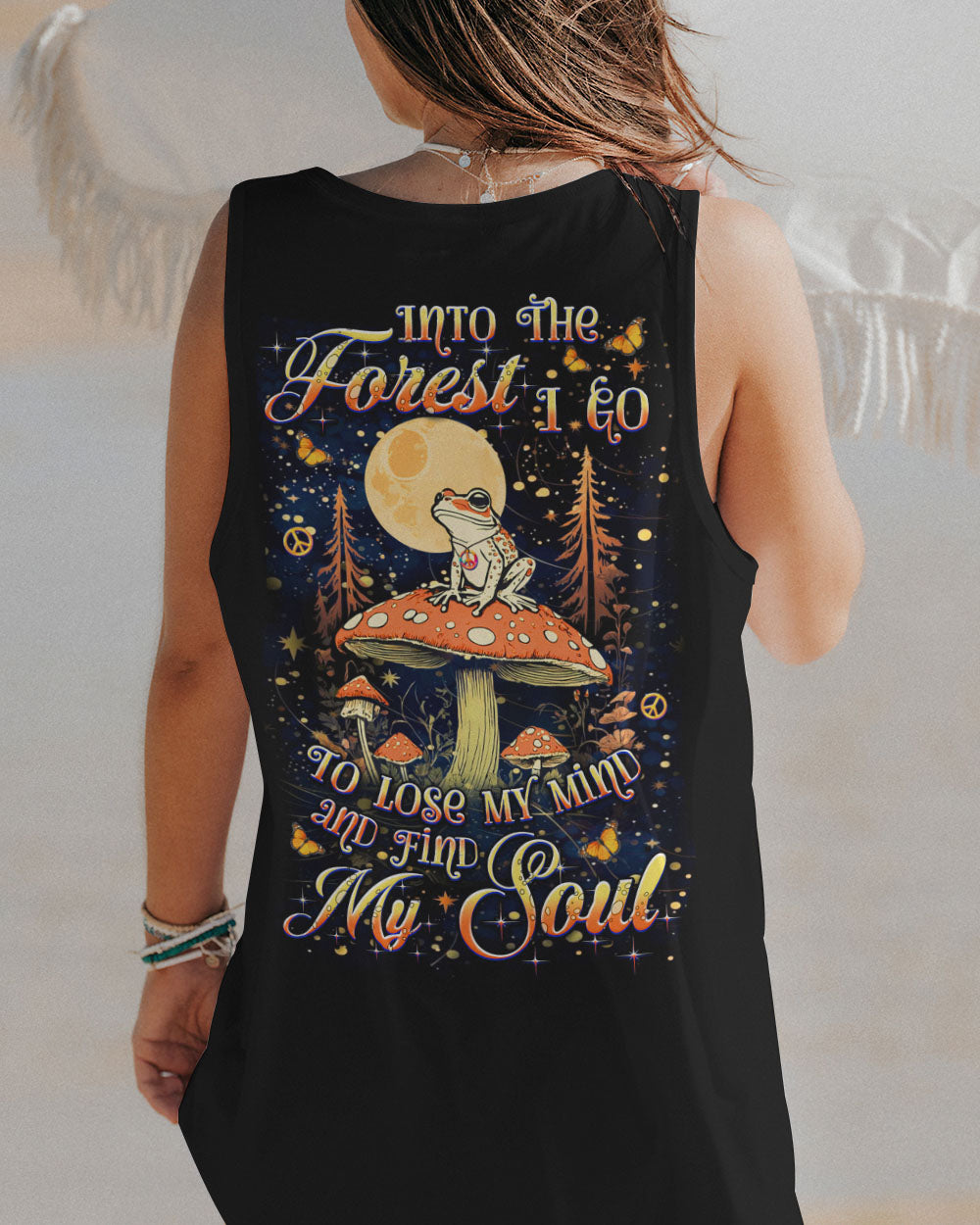 INTO THE FOREST MUSHROOM ALL OVER PRINT - YHDU0801253