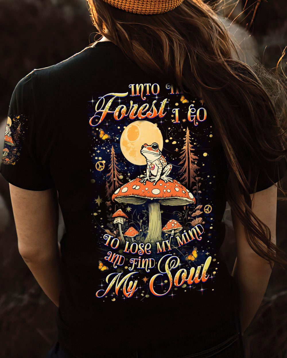 INTO THE FOREST MUSHROOM ALL OVER PRINT - YHDU0801253