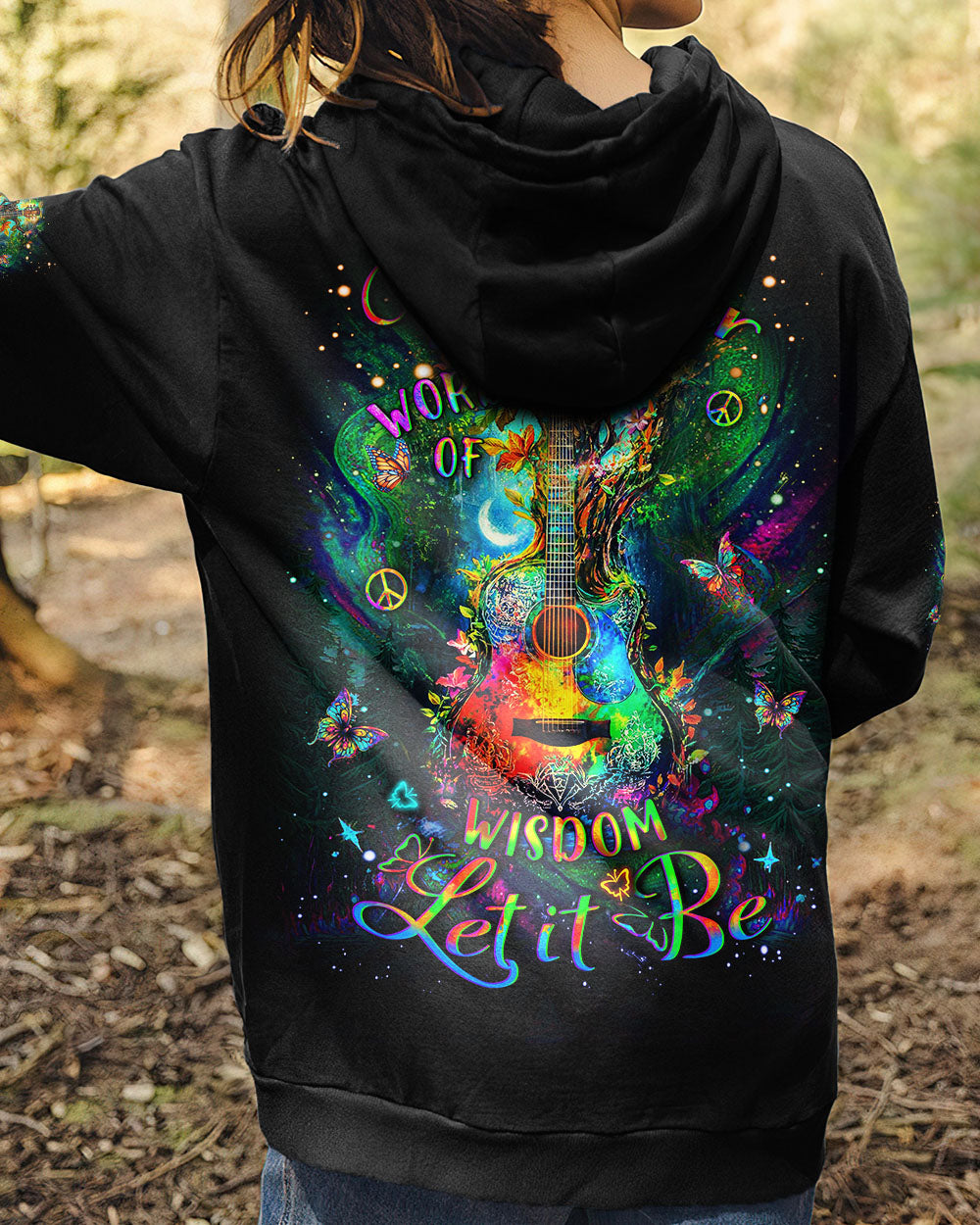 WHISPER WORDS OF WISDOM GUITAR ALL OVER PRINT - YHDU0904253
