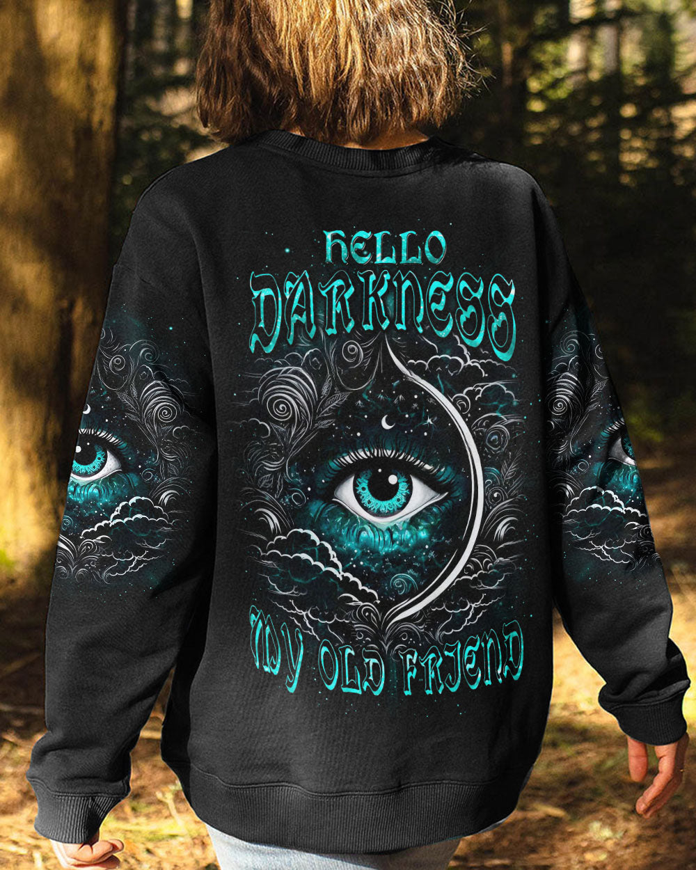 HELLO DARKNESS MY OLD FRIEND ALL OVER PRINT - YHDU0906231