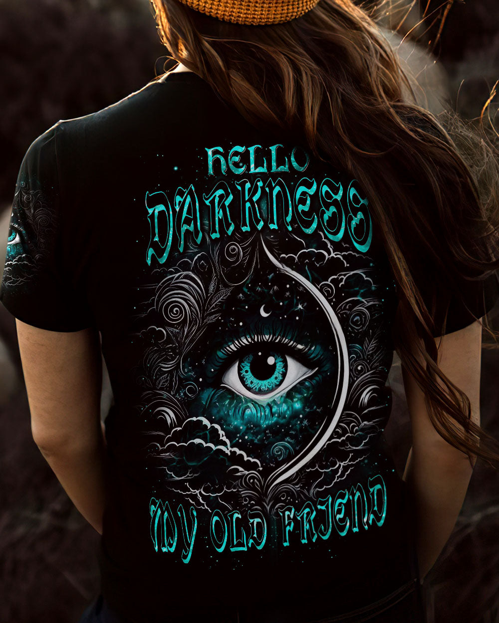 HELLO DARKNESS MY OLD FRIEND ALL OVER PRINT - YHDU0906231