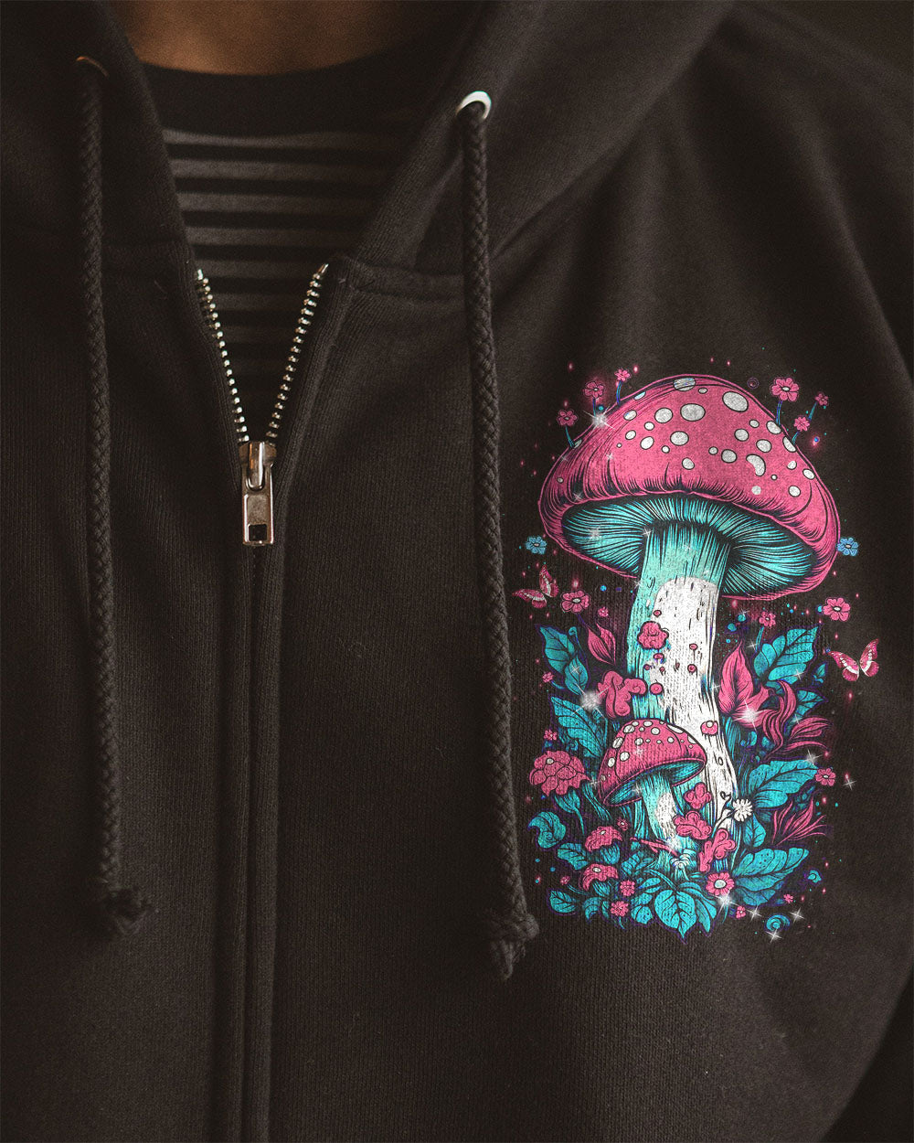 INTO THE FOREST MUSHROOM ALL OVER PRINT - YHDU1008233