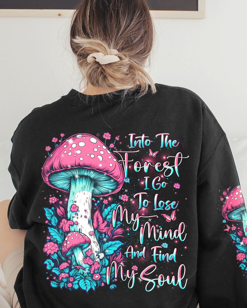 INTO THE FOREST MUSHROOM ALL OVER PRINT - YHDU1008233