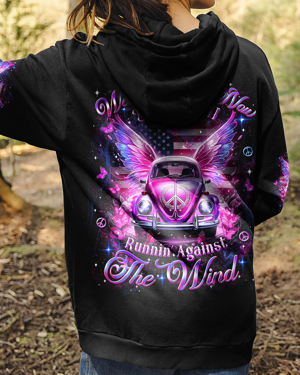 RUNNING AGAINST THE WIND ALL OVER PRINT - YHDU1012243